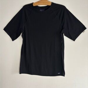 Patagonia Capilene Cool Trail Black Men's Short Sleeve  Tee Size S